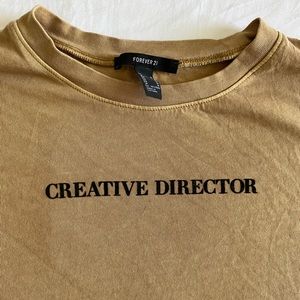“Creative Director” T Shirt